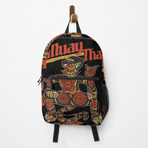 Item preview, Muay Thai Monkey Tattoo Pain is Temporary, Pride is Forever designed and sold by KewaleeTee.