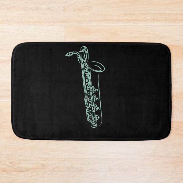Item preview, Baritone Saxophone, Line Art Drawing designed and sold by CJansuebsri.