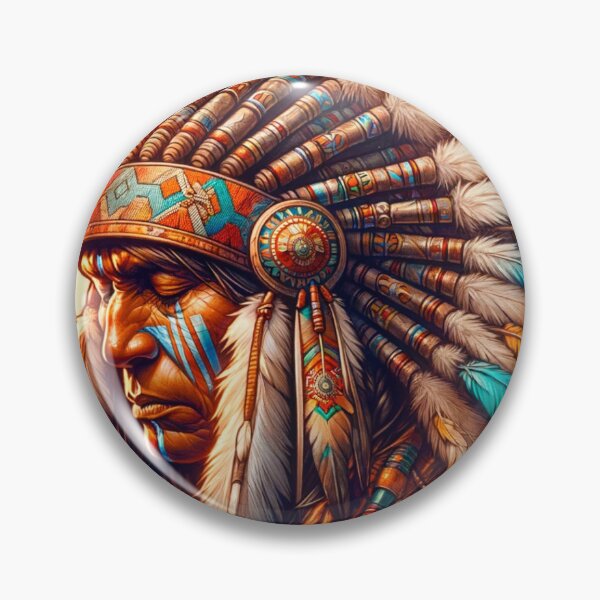 Item preview, Calm Native American Chief designed and sold by EasyPrints337.