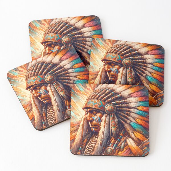 Item preview, Calm Native American Chief designed and sold by EasyPrints337.