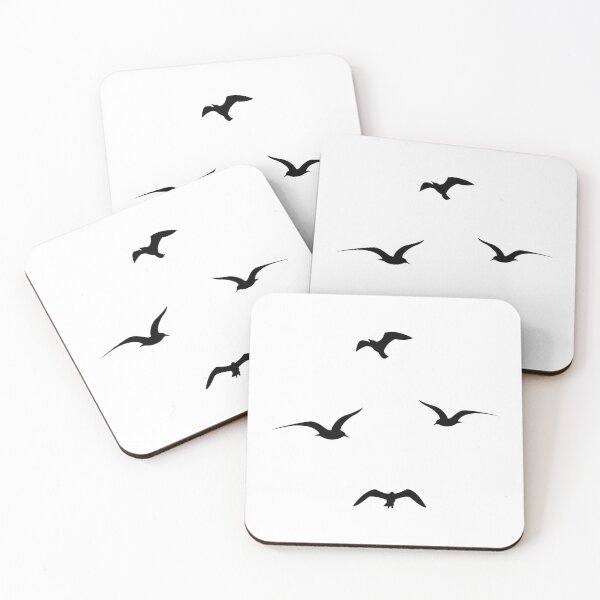 Item preview, Seagulls. Silhouette of flying seagulls. designed and sold by Tanysl.