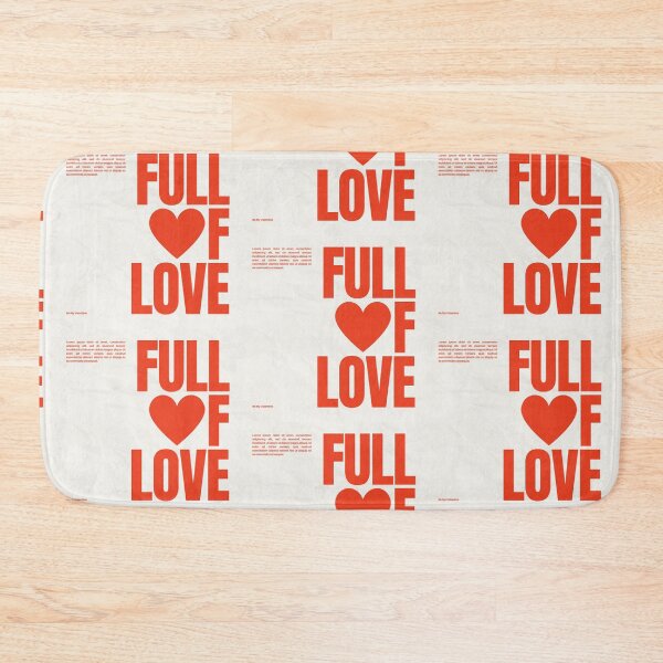 Item preview, Full of Love - Graphic Design - Valentine's day designed and sold by polaroidgaze.