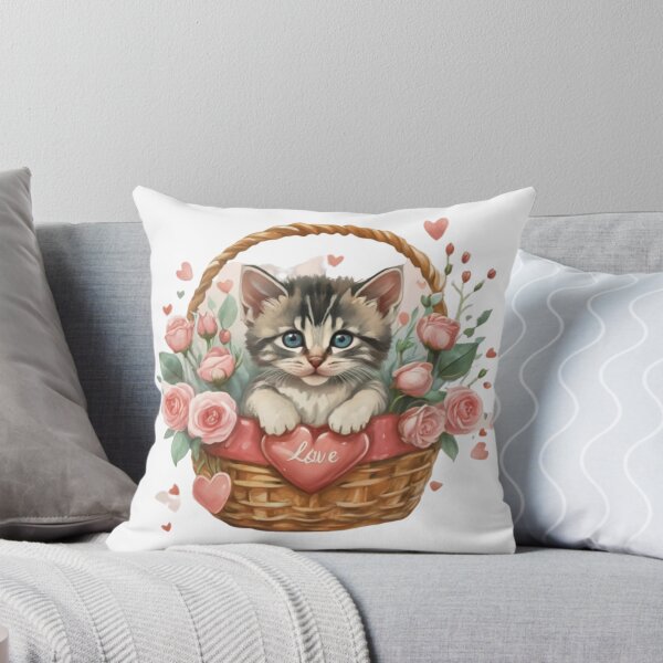 Item preview, Basket of Whiskered Affection designed and sold by FitchByEvelyn.