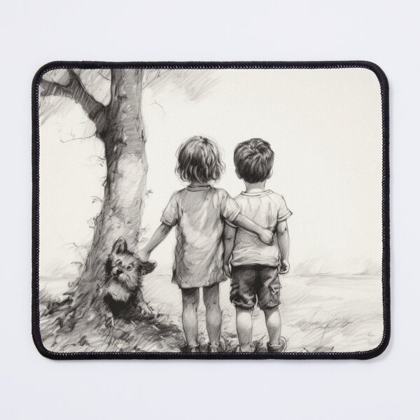 Item preview, Best Friends Watercolor Art designed and sold by Sketch-Shack.