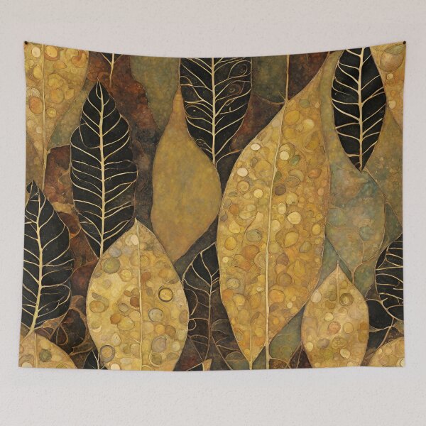 Item preview, Large Art Nouveau Leaves designed and sold by LittleGoblinPrs.
