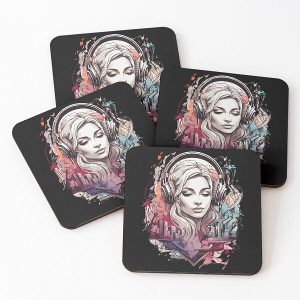 Item preview, logo of a girl in a music world designed and sold by Falcon  X.