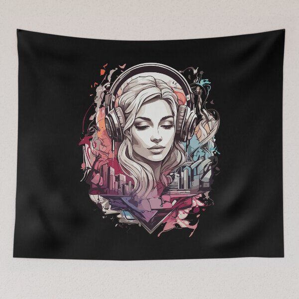 Item preview, logo of a girl in a music world designed and sold by Falcon  X.