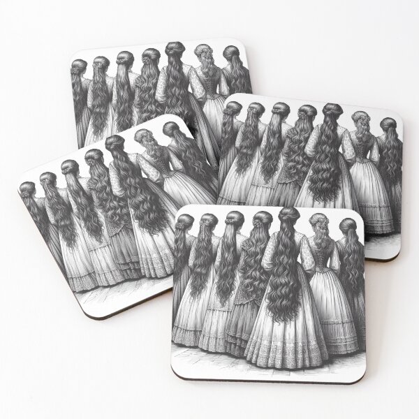 Item preview, Inspired by the Seven Sutherland Sisters designed and sold by PennyOz @ Skipton Studioz.