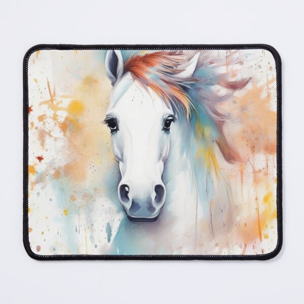 Item preview, Horse Portrait on Splash Paint Background designed and sold by Wolfheartart.