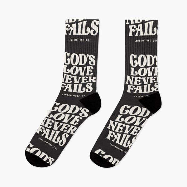 Item preview, God's Love Endures - Lamentations 3:22 Christian designed and sold by cidolopez.