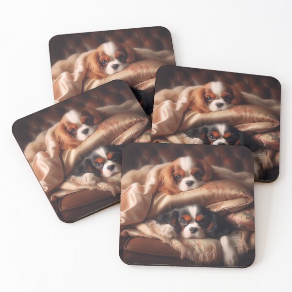 Item preview, Cavaliers mientras descansa - retrato digital designed and sold by PortraitByKaya.