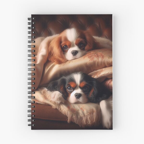 Item preview, Cavaliers while resting - digital portrait designed and sold by PortraitByKaya.