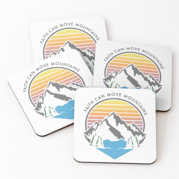 Item preview, Faith can move mountains designed and sold by ChurchMerch316.
