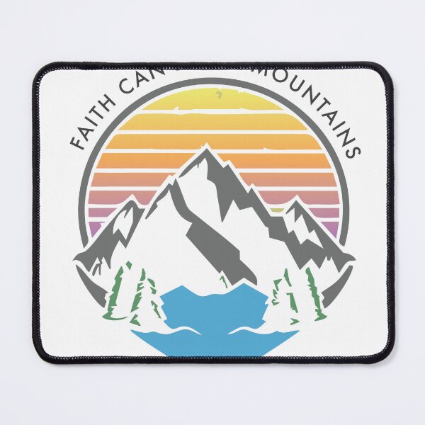 Item preview, Faith can move mountains designed and sold by ChurchMerch316.