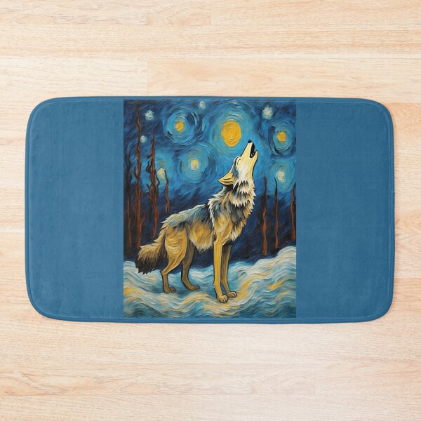 Item preview, Night Howl- The Strength of the Wolf designed and sold by Artisticanvas.