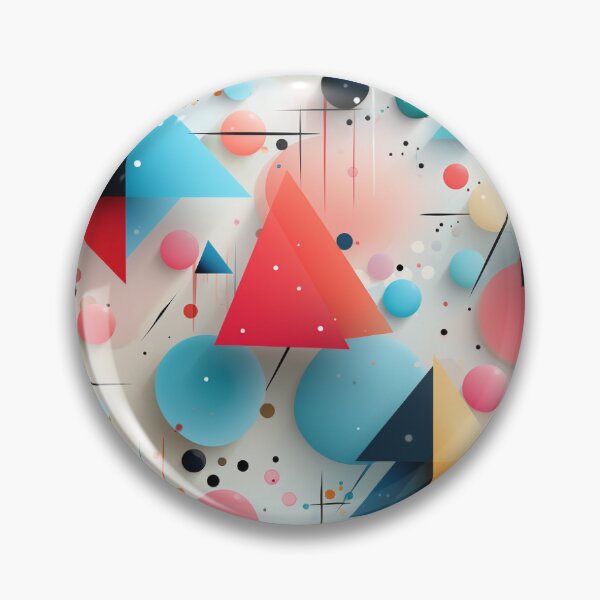 Item preview, Geometry Shapes in Bright Colors designed and sold by fireground.