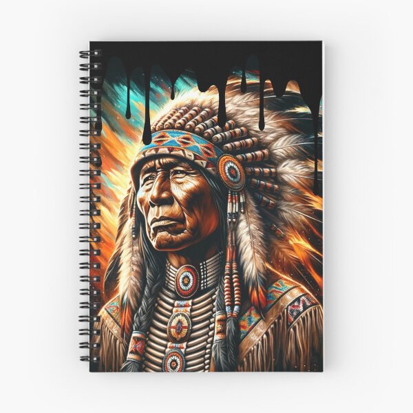 Item preview, Drippin’ Colorful Native Chief designed and sold by EasyPrints337.