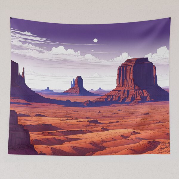 Item preview, Monument Valley Violet Tones designed and sold by Secondearth.