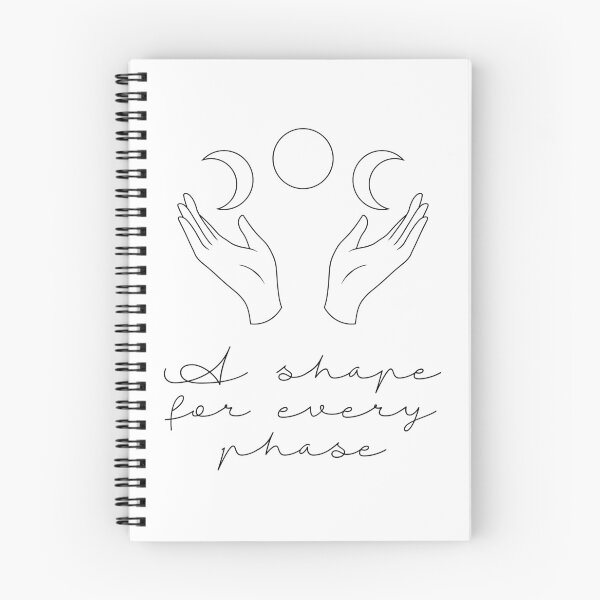 Artikelvorschau, MONDPHASE (heller Hintergrund) entworfen und verkauft von InkVee.