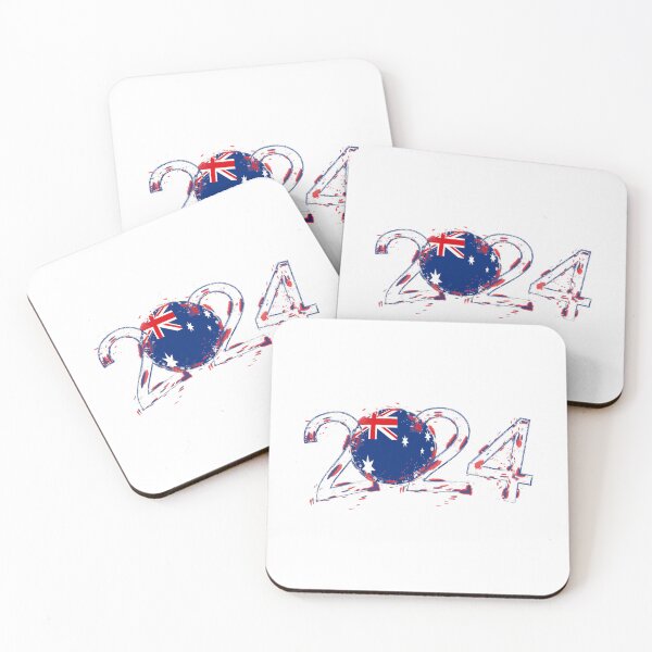 Item preview, Australia Happy New Year 2024  designed and sold by KPArtzaaany.