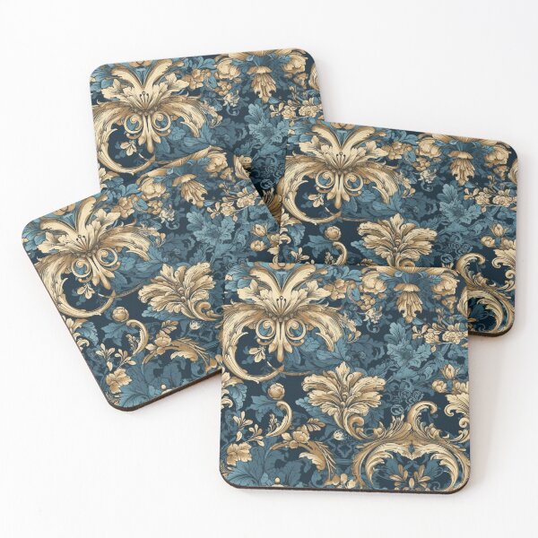 Item preview, TIMELESS ELEGANCE: ACANTHUS-INSPIRED FLORALS IN CLASSICAL URNS designed and sold by BorczVisuals.