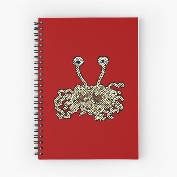 Item preview, Flying Spaghetti Monster Dot Art Mosaic designed and sold by MSBM Designs.