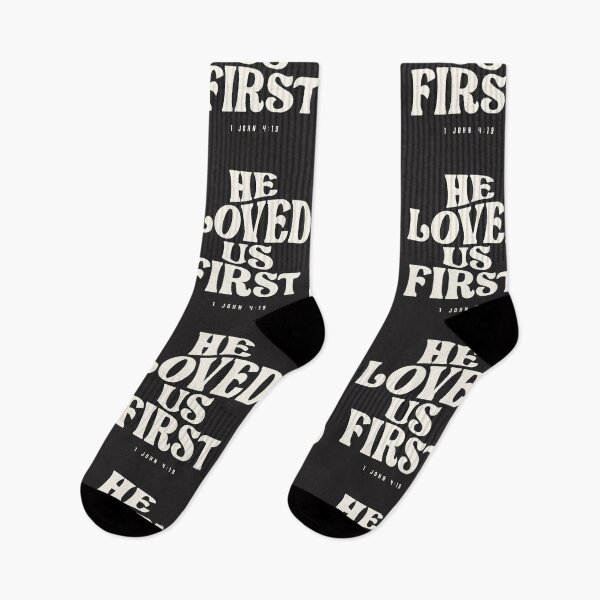 Item preview, 1 John 4:19 He Loved Us First - Christian Quote designed and sold by cidolopez.
