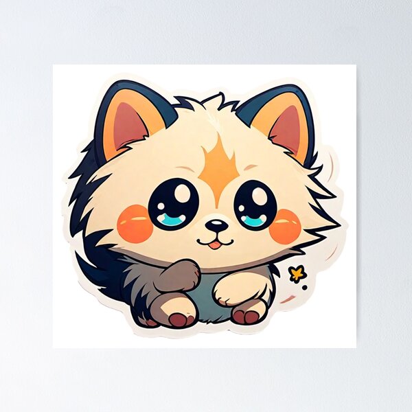 Item preview, Cuddly Whiskers designed and sold by HBHanimeart.