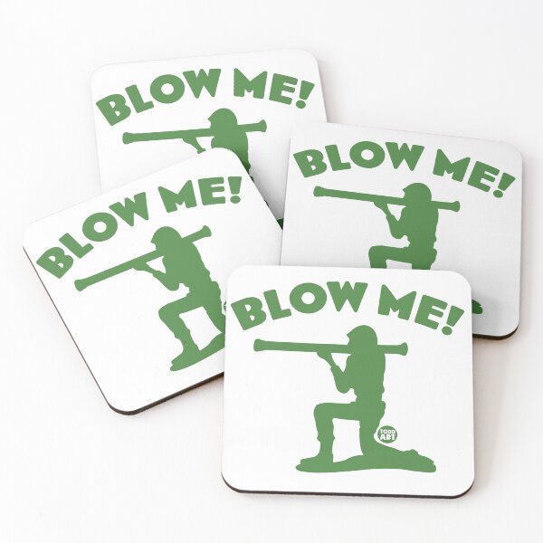 Item preview, BLOW ME ARMY SOLDIER designed and sold by TODD GOLDMAN.