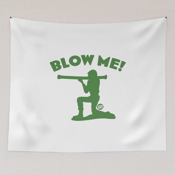 Item preview, BLOW ME ARMY SOLDIER designed and sold by TODD GOLDMAN.