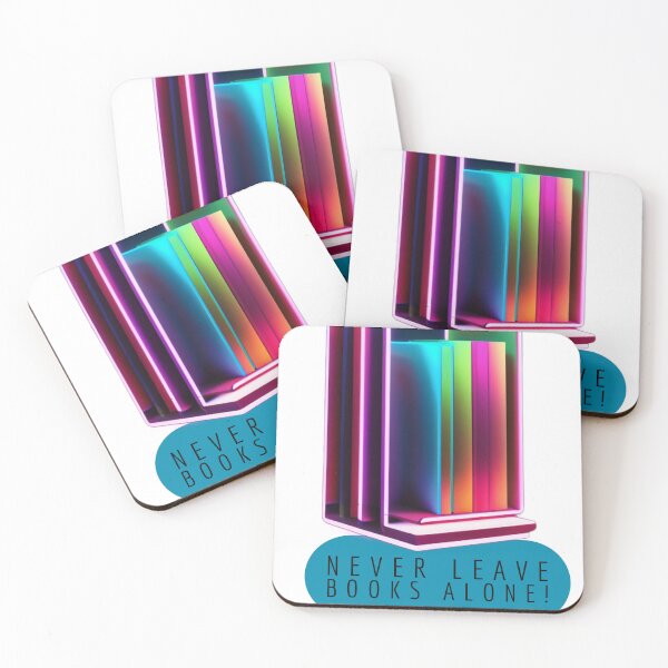 Item preview, Never Leave Books Alone! designed and sold by DesignPrePress.