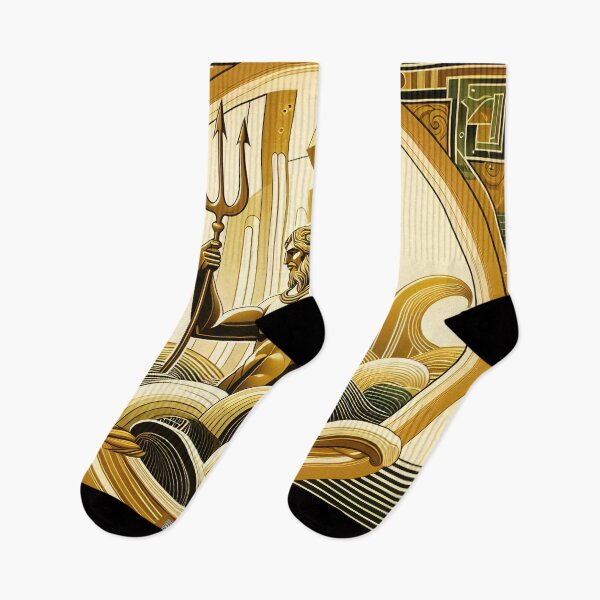 Item preview, The Gods of the Sea - Poseidon & Pontus designed and sold by ClassicRetroism.
