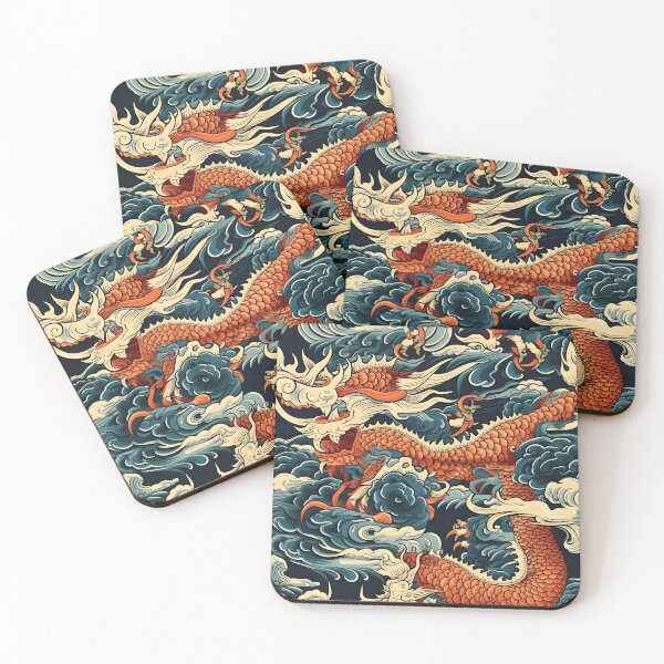 Item preview, A Chinese dragon with long serpentine body and sharp designed and sold by sample325.