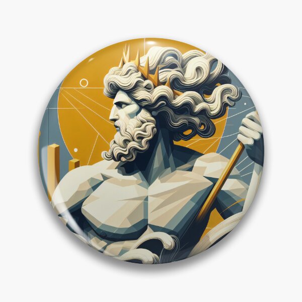 Item preview, The Gods of the Sea - Poseidon & Pontus designed and sold by ClassicRetroism.