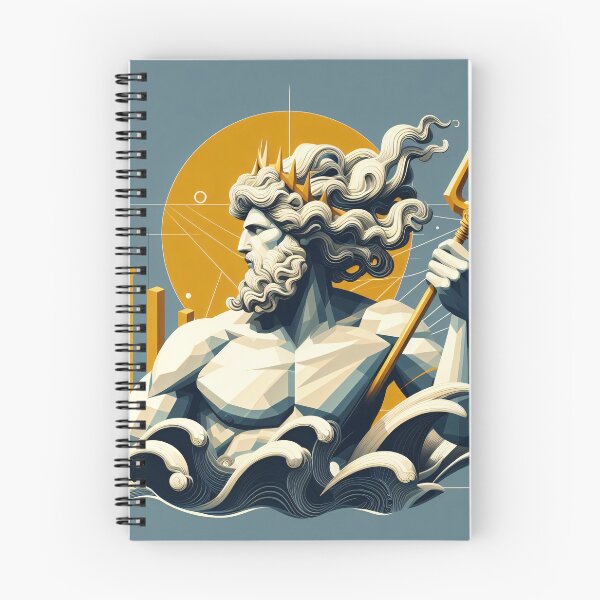 Item preview, The Gods of the Sea - Poseidon & Pontus designed and sold by ClassicRetroism.