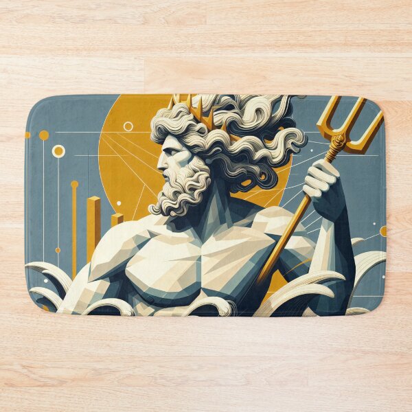 Item preview, The Gods of the Sea - Poseidon & Pontus designed and sold by ClassicRetroism.