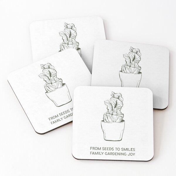 Item preview, From Seeds to Smiles Family Gardening Joy designed and sold by ClickArtProduct.