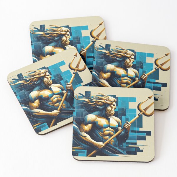 Item preview, The Gods of the Sea - Poseidon & Pontus designed and sold by ClassicRetroism.