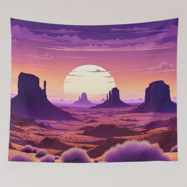 Item preview, Monument Valley Violet Tones I designed and sold by Secondearth.