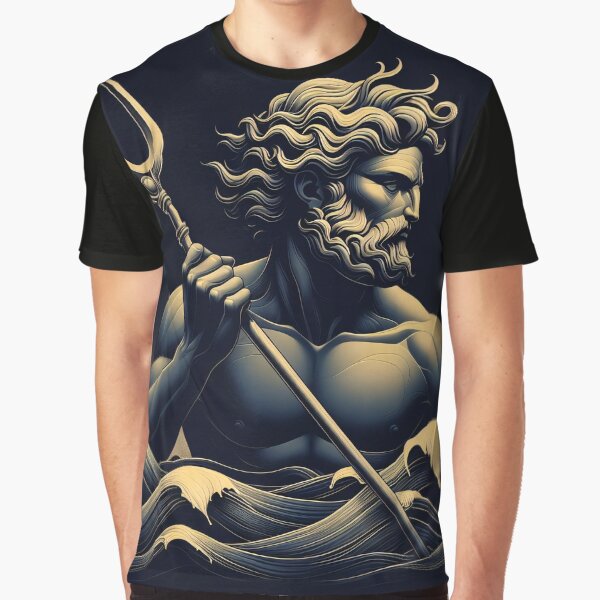 Item preview, The Gods of the Sea - Poseidon & Pontus designed and sold by ClassicRetroism.