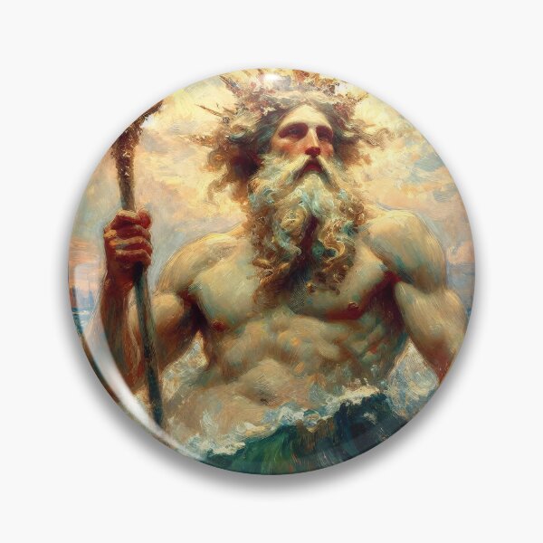 Artikelvorschau, Die Götter des Meeres – Poseidon und Pontus entworfen und verkauft von ClassicRetroism.