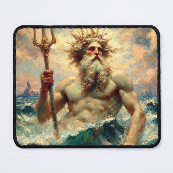 Item preview, The Gods of the Sea - Poseidon & Pontus designed and sold by ClassicRetroism.