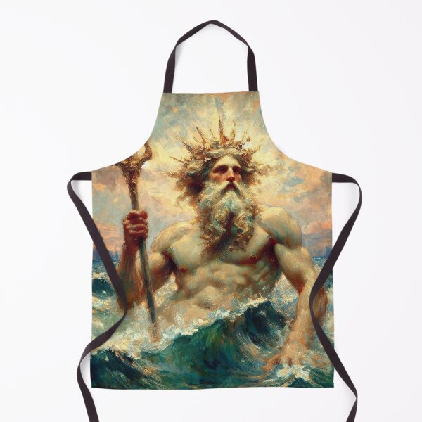 Item preview, The Gods of the Sea - Poseidon & Pontus designed and sold by ClassicRetroism.