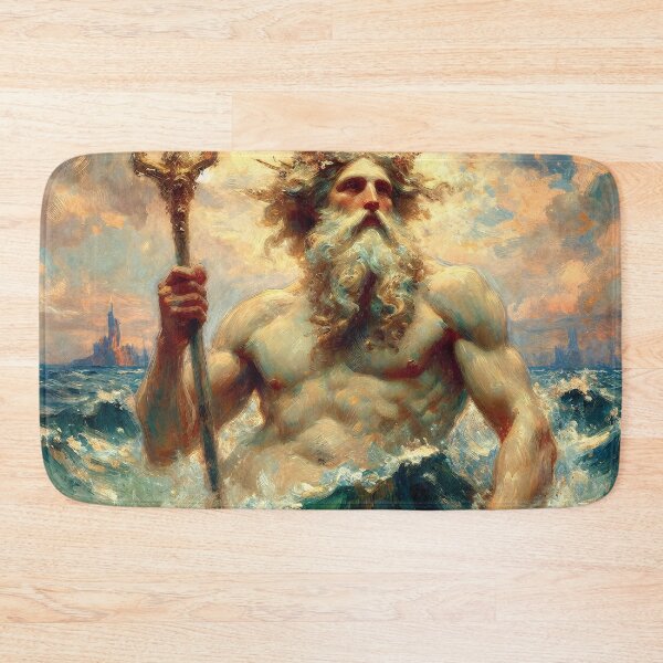 Item preview, The Gods of the Sea - Poseidon & Pontus designed and sold by ClassicRetroism.