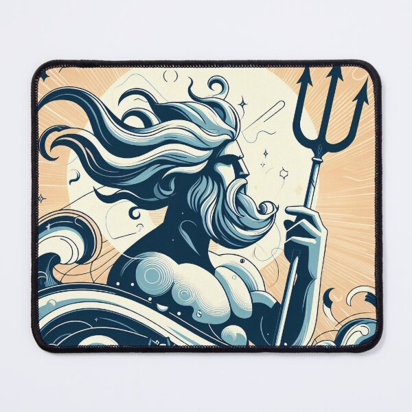 Item preview, The Gods of the Sea - Poseidon & Pontus designed and sold by ClassicRetroism.