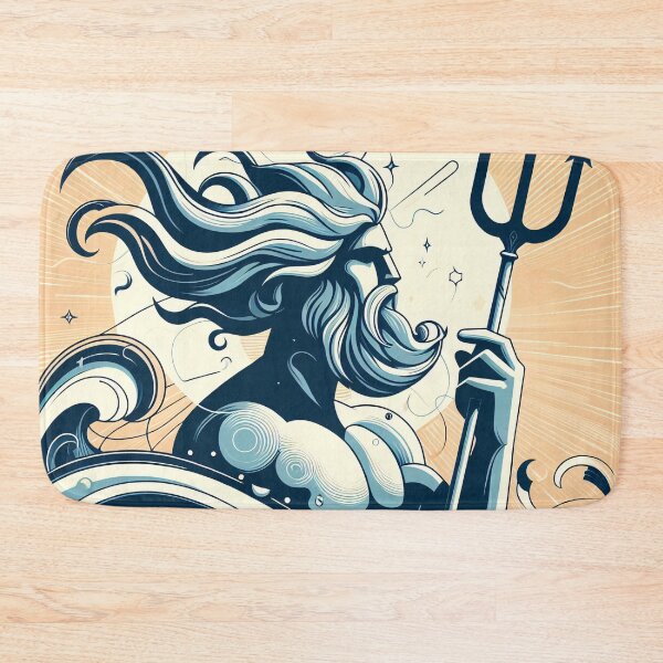 Item preview, The Gods of the Sea - Poseidon & Pontus designed and sold by ClassicRetroism.