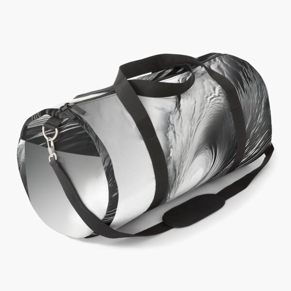 Item preview, black and white ocean wave breaking designed and sold by dcrc.