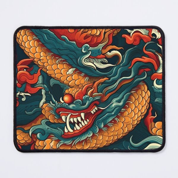 Item preview, A Chinese dragon with long serpentine body and sharp designed and sold by sample325.