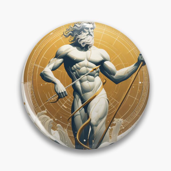 Item preview, The Gods of the Sea - Poseidon & Pontus designed and sold by ClassicRetroism.