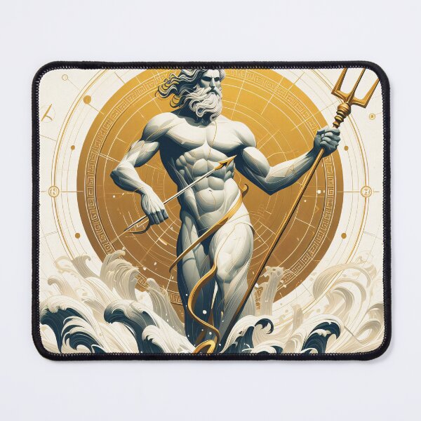 Item preview, The Gods of the Sea - Poseidon & Pontus designed and sold by ClassicRetroism.